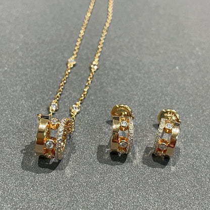 [ElanLuxe Jewelry]CHAIN MOVE ROMANE PEDAND NECKLACE