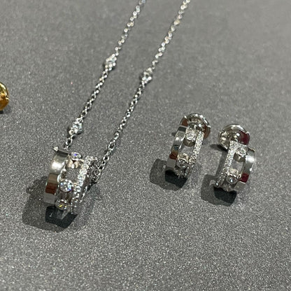 [ElanLuxe Jewelry]CHAIN MOVE ROMANE PEDAND NECKLACE