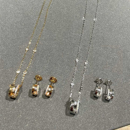 [ElanLuxe Jewelry]CHAIN MOVE ROMANE PEDAND NECKLACE