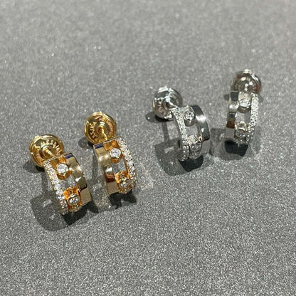 [ElanLuxe Jewelry]MOVE ROMANE EARRINGS DIAMOND