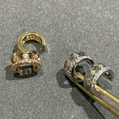 [ElanLuxe Jewelry]MOVE ROMANE EARRINGS DIAMOND