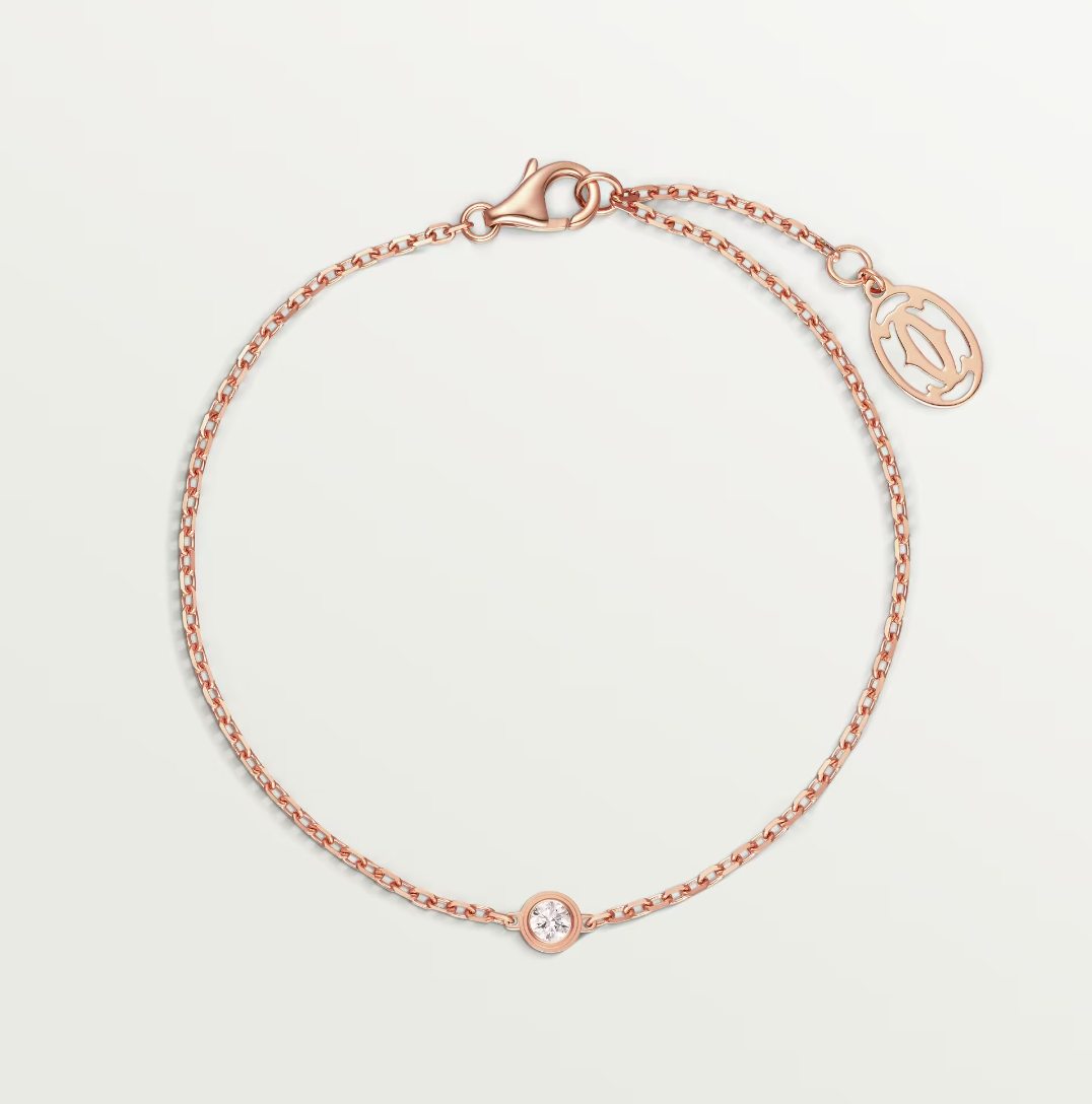 [ElanLuxe Jewelry]DAMOUR DIAMOND LINK BRACELET