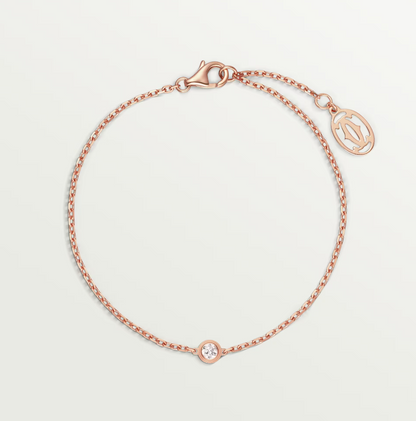 [ElanLuxe Jewelry]DAMOUR DIAMOND LINK BRACELET