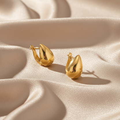 [ElanLuxe]Velvette Gold Earrings