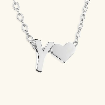 [ElanLuxe]Ria Initial Letter Gold Necklace