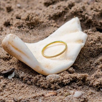 [ElanLuxe]Zarra Paved Gold Ring