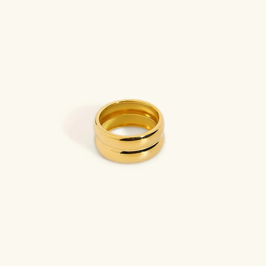[ElanLuxe]Zelle Golden Ring