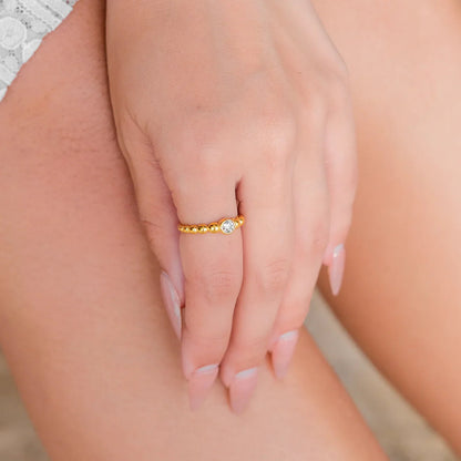 [ElanLuxe]Zennie Gold Ring