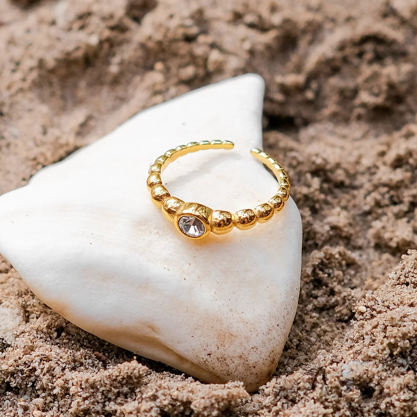 [ElanLuxe]Zennie Gold Ring