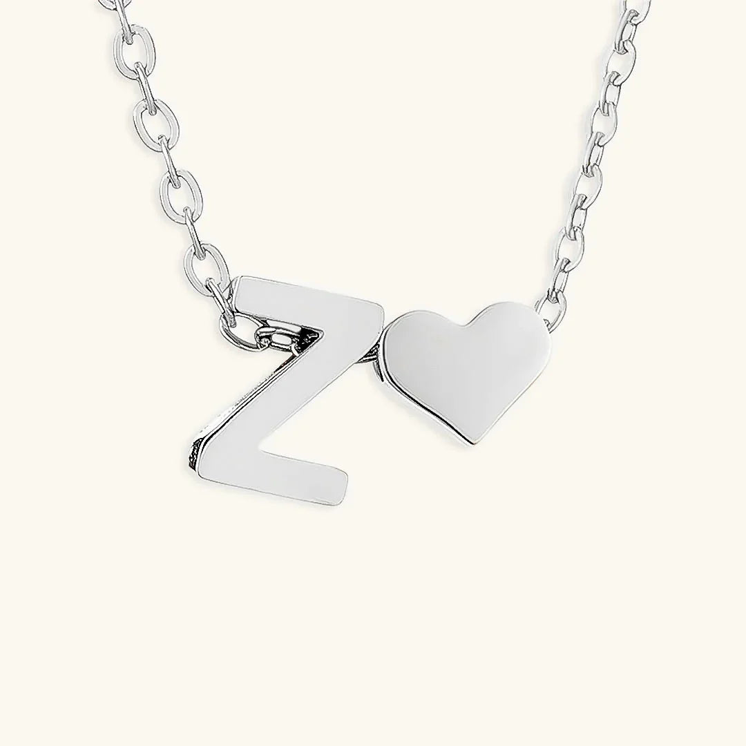 [ElanLuxe]Ria Initial Letter Gold Necklace