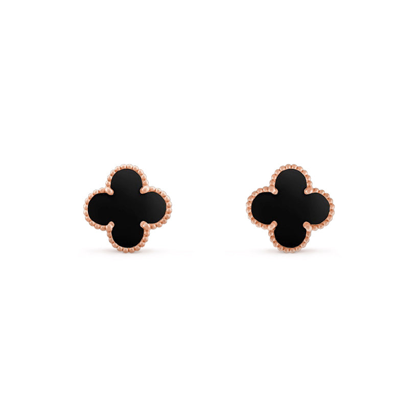 [ElanLuxe Jewelry]CLOVER 15MM EARRINGS COLLECTION