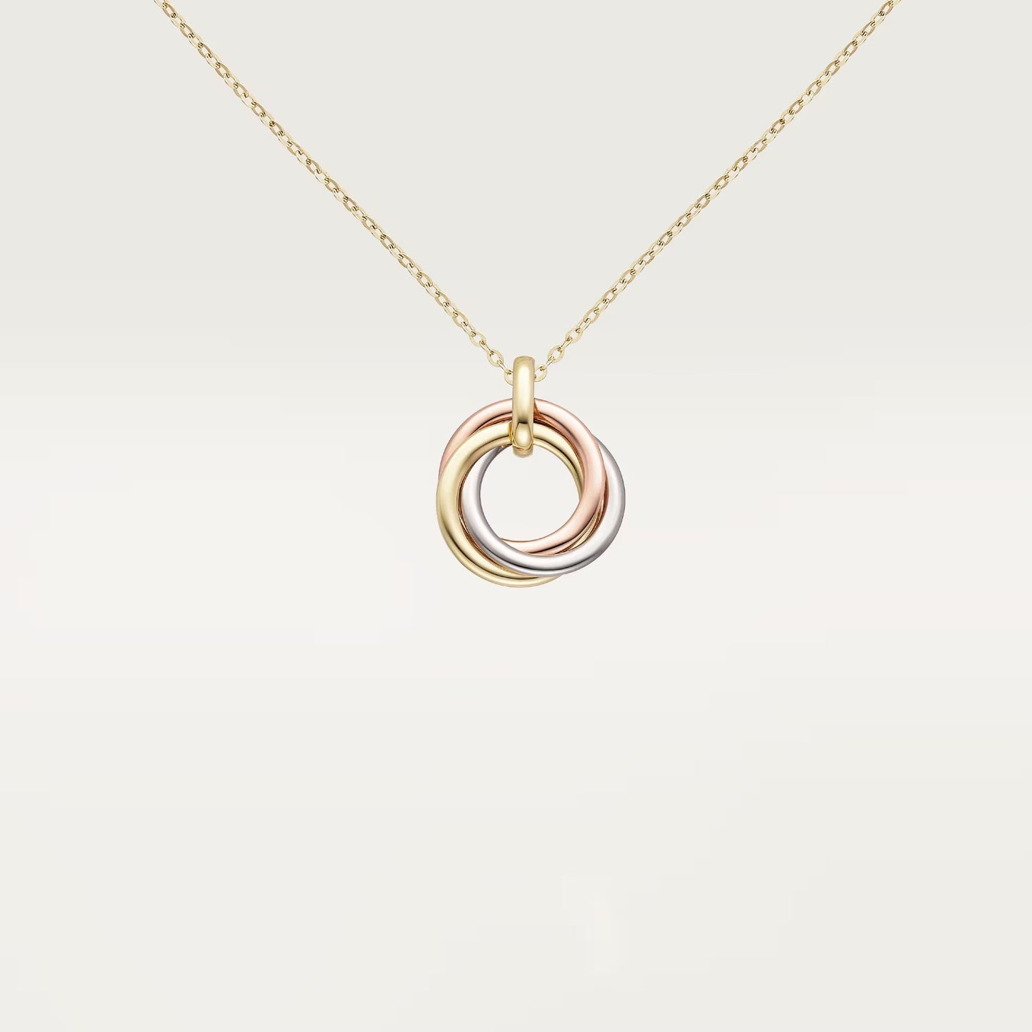 [ElanLuxe Jewelry]TRINITY SMALL NECKLACE