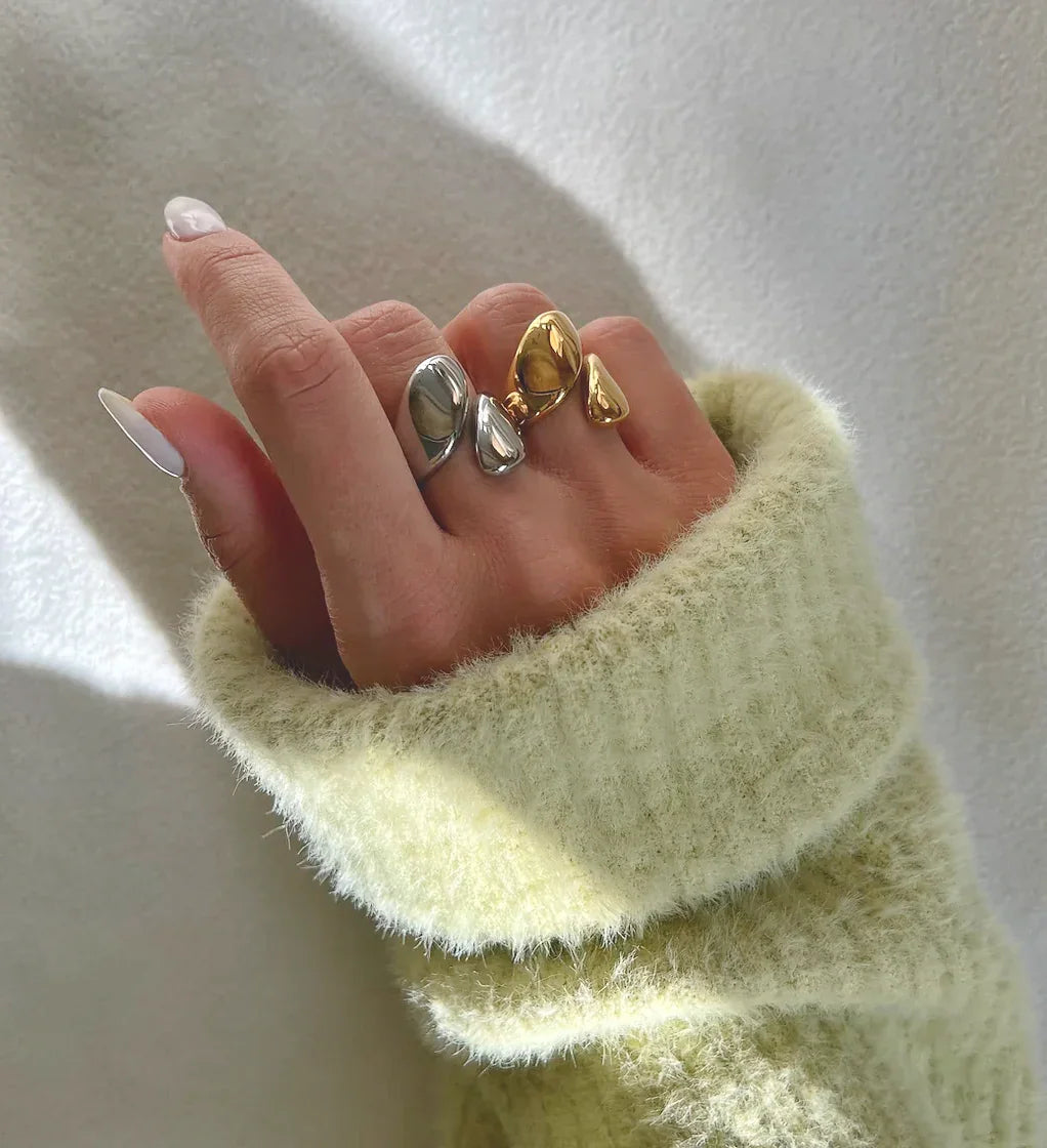 [ElanLuxe]Hattaria Gold Ring