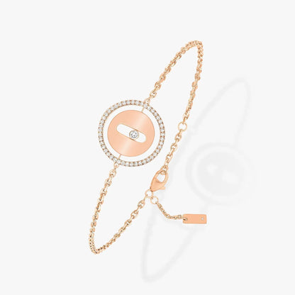 [ElanLuxe Jewelry]LUCKY MOVE PAVED DIAMOND BRACELET