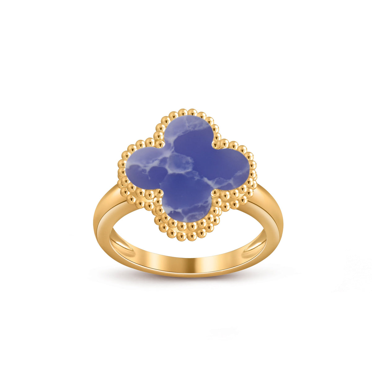 [ElanLuxe Jewelry]CLOVER RING GOLD COLLECTION