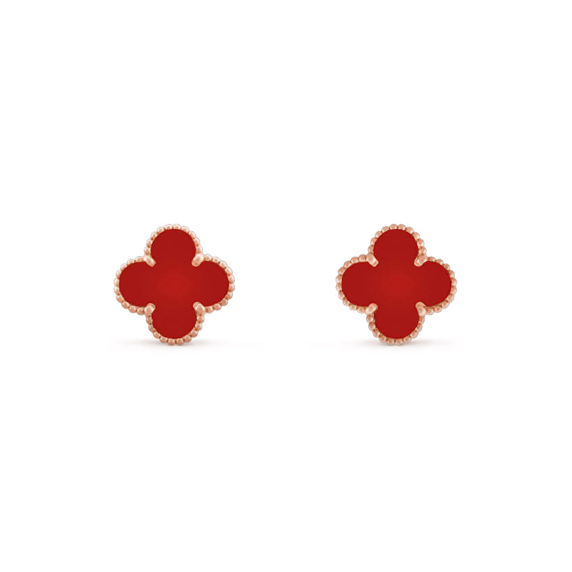 [ElanLuxe Jewelry]CLOVER  9.5MM EARRINGS COLLECTION
