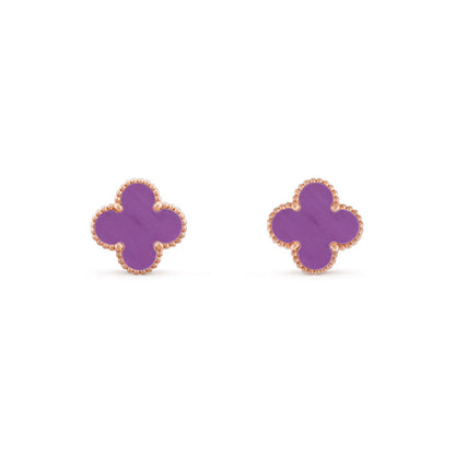 [ElanLuxe Jewelry]CLOVER 15MM EARRINGS COLLECTION