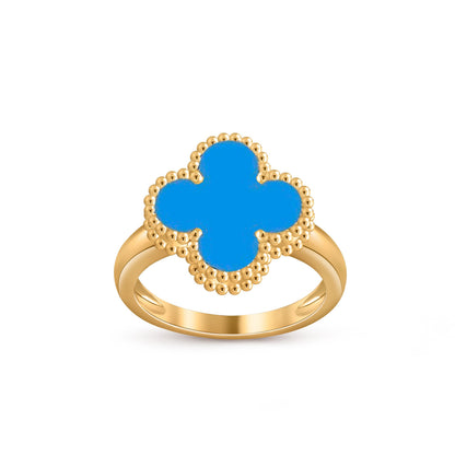 [ElanLuxe Jewelry]CLOVER RING GOLD COLLECTION