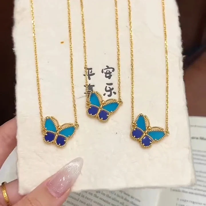 [ElanLuxe Jewelry] 2026 NEW LUCKY BUTTERFLY 1 MOTIFS NECKLACE