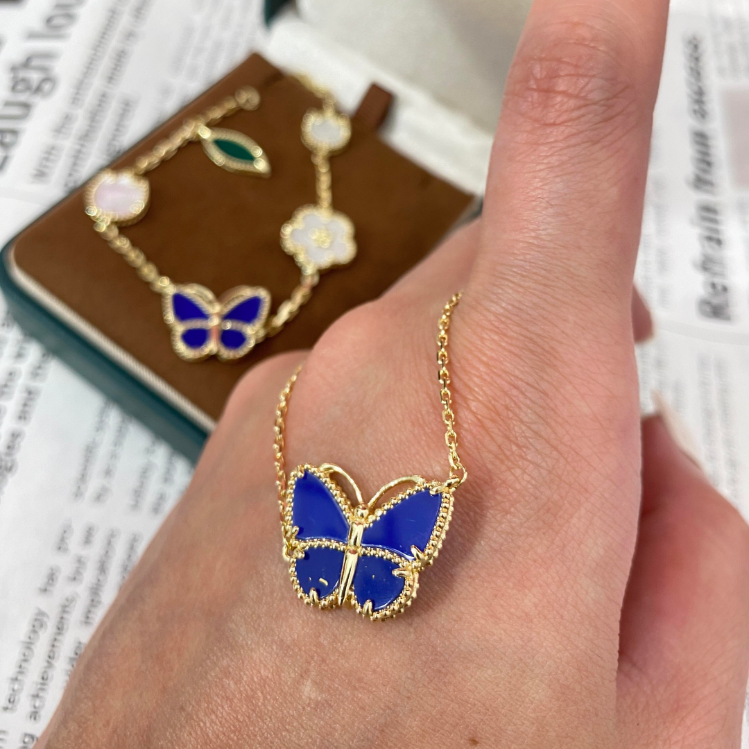 [ElanLuxe Jewelry] 2026 NEW LUCKY BUTTERFLY 1 MOTIFS NECKLACE