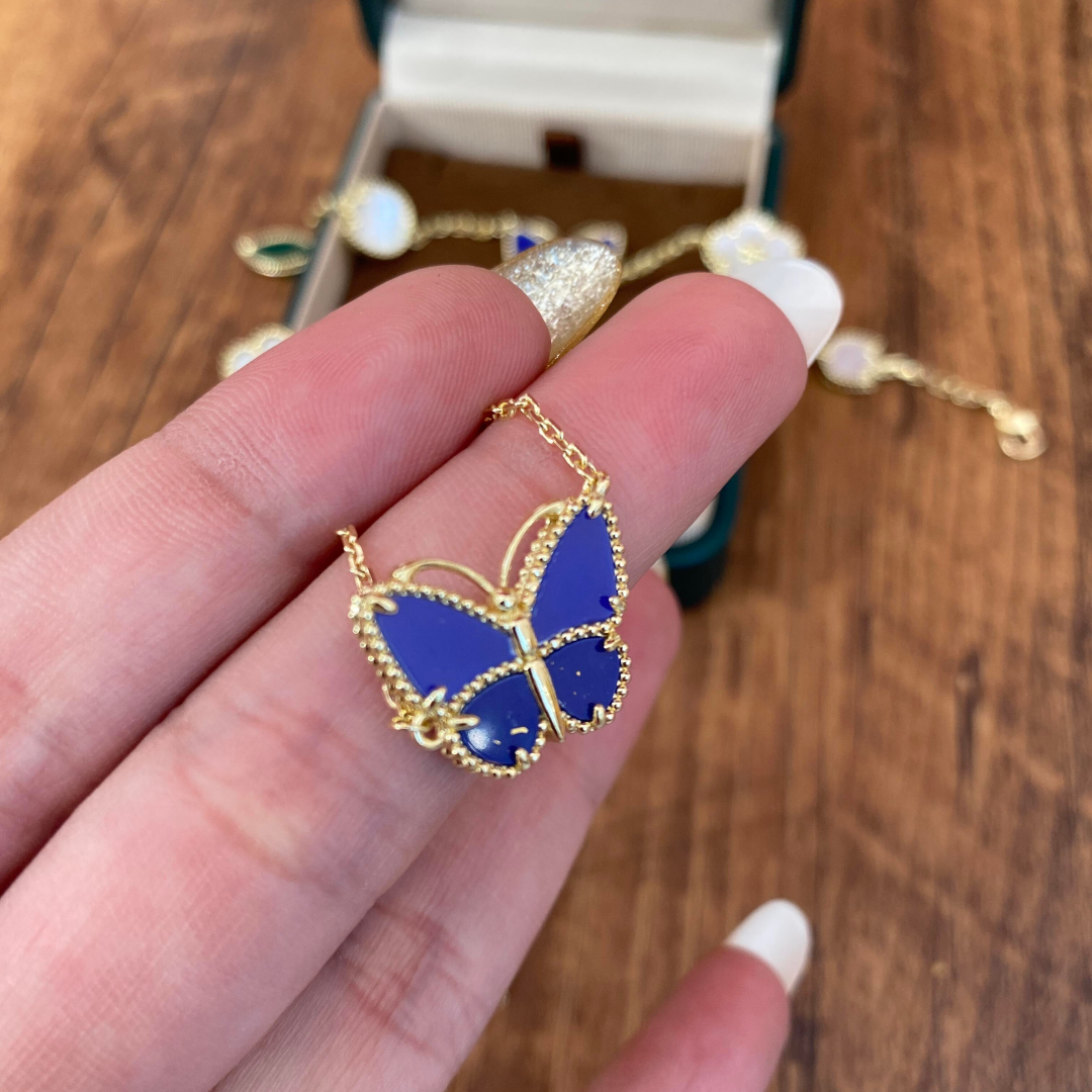 [ElanLuxe Jewelry] 2026 NEW LUCKY BUTTERFLY 1 MOTIFS NECKLACE