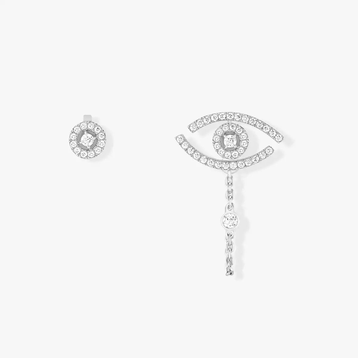 [ElanLuxe Jewelry]Lucky Eye Diamond Earrings