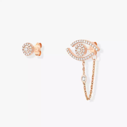 [ElanLuxe Jewelry]Lucky Eye Diamond Earrings