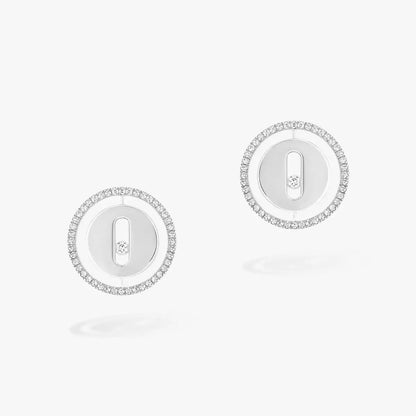 [ElanLuxe Jewelry]Lucky Move Diamond Earrings