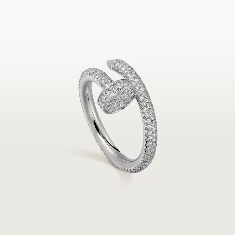 [ElanLuxe Jewelry]JUSTE RING 2.6MM FULL DIAMOND