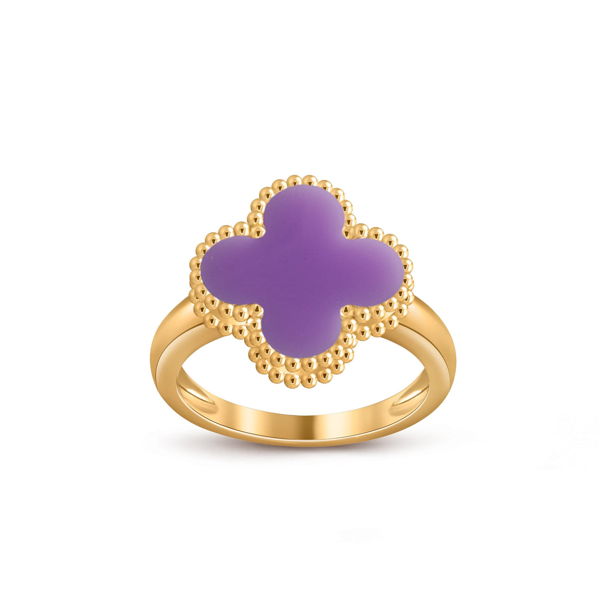 [ElanLuxe Jewelry]CLOVER RING GOLD COLLECTION