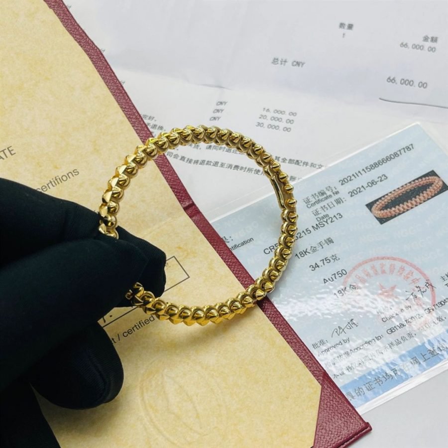[ElanLuxe Jewelry]CLASH GOLD BRACELET