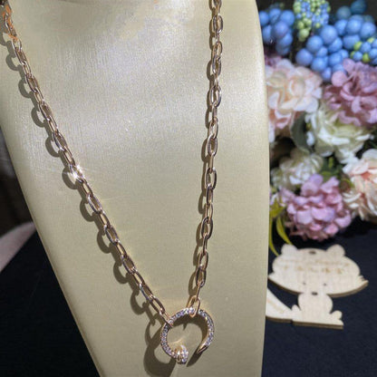 [ElanLuxe Jewelry]JUSTE NECKLACE DIAMONDS