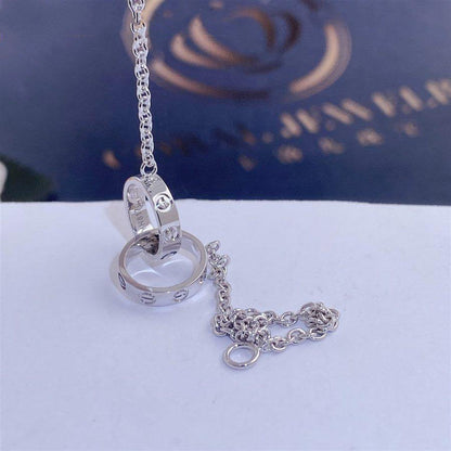 [ElanLuxe Jewelry]LOVE BRACELET DOUBLE RING