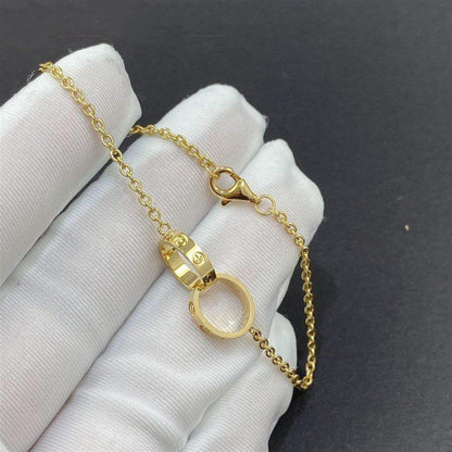[ElanLuxe Jewelry]LOVE BRACELET DOUBLE RING