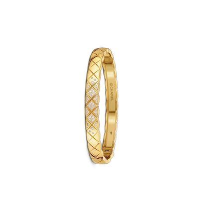 [ElanLuxe Jewelry]KOKO CRUSH HALF DIAMONDS GLOD SILVER ROSE GOLD