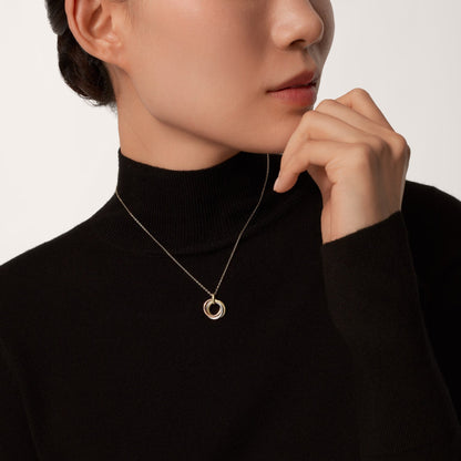[ElanLuxe Jewelry]TRINITY SMALL NECKLACE