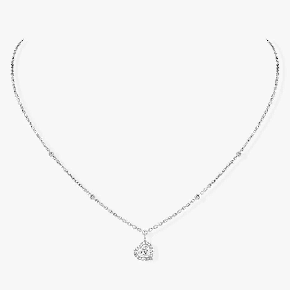 [ElanLuxe Jewelry]Diamond Necklace Joy C_ur
