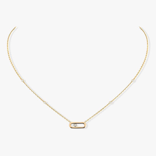 [ElanLuxe Jewelry]MOVE UNO DIAMOND NECKLACE