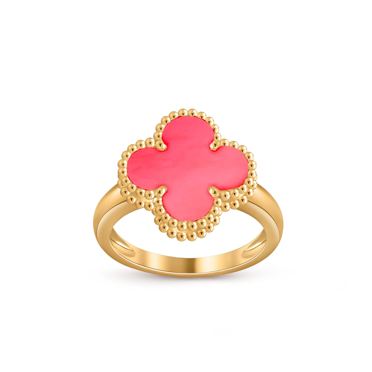 [ElanLuxe Jewelry]CLOVER RING GOLD COLLECTION