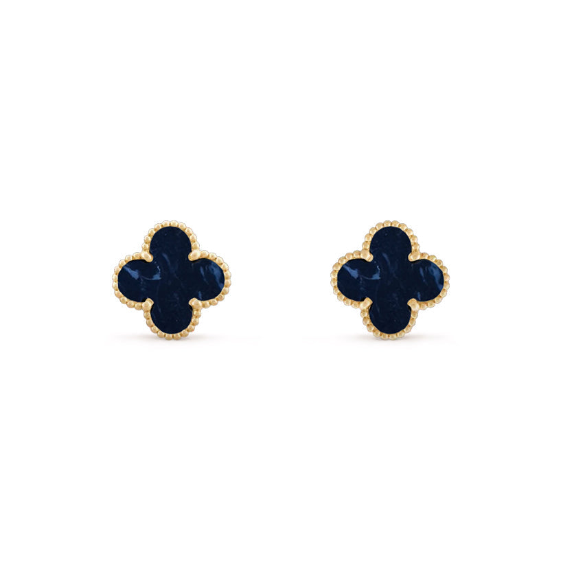 [ElanLuxe Jewelry]CLOVER 15MM EARRINGS COLLECTION