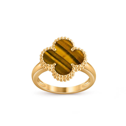 [ElanLuxe Jewelry]CLOVER RING GOLD COLLECTION