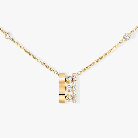 [ElanLuxe Jewelry]CHAIN MOVE ROMANE PEDAND NECKLACE