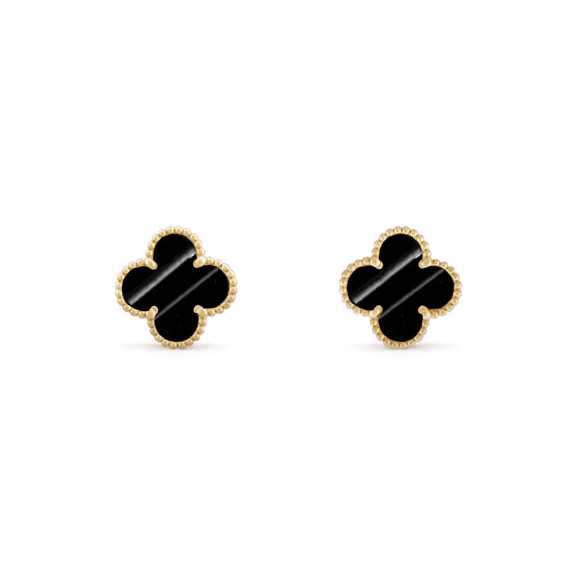 [ElanLuxe Jewelry]CLOVER 15MM EARRINGS COLLECTION