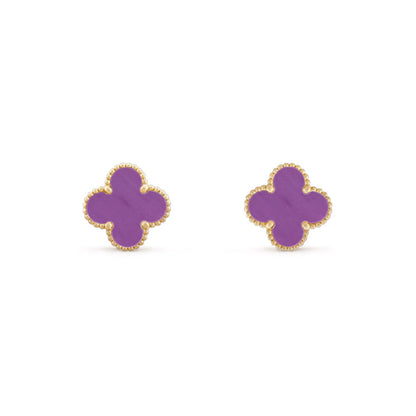 [ElanLuxe Jewelry]CLOVER  9.5MM EARRINGS COLLECTION