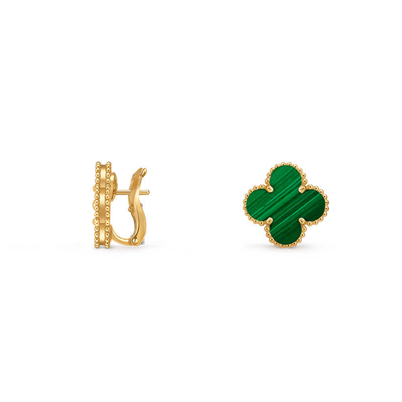 [ElanLuxe Jewelry]CLOVER 15MM MOP EARRINGS COLLECTION