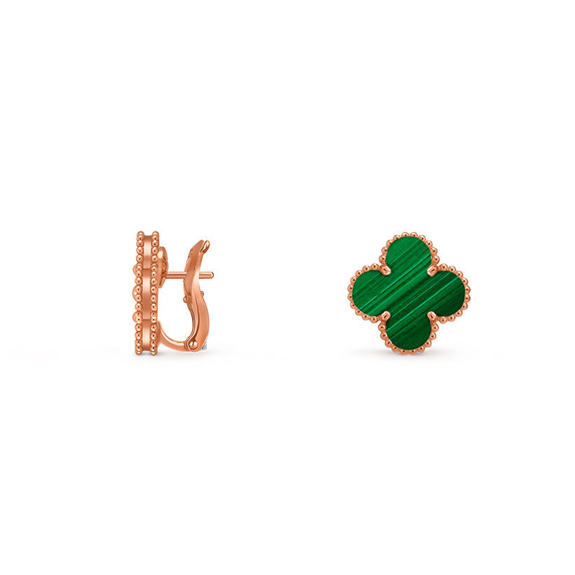 [ElanLuxe Jewelry]CLOVER 15MM MOP EARRINGS COLLECTION