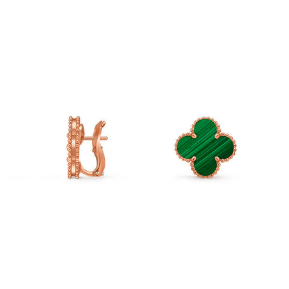 [ElanLuxe Jewelry]CLOVER 15MM MOP EARRINGS COLLECTION