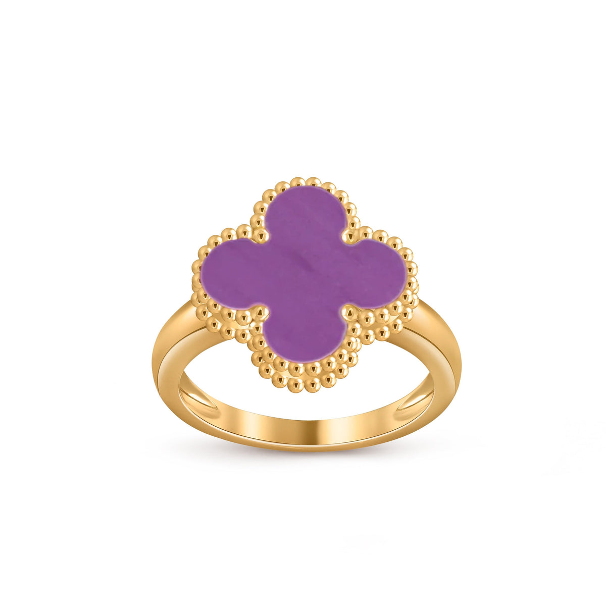 [ElanLuxe Jewelry]CLOVER RING GOLD COLLECTION