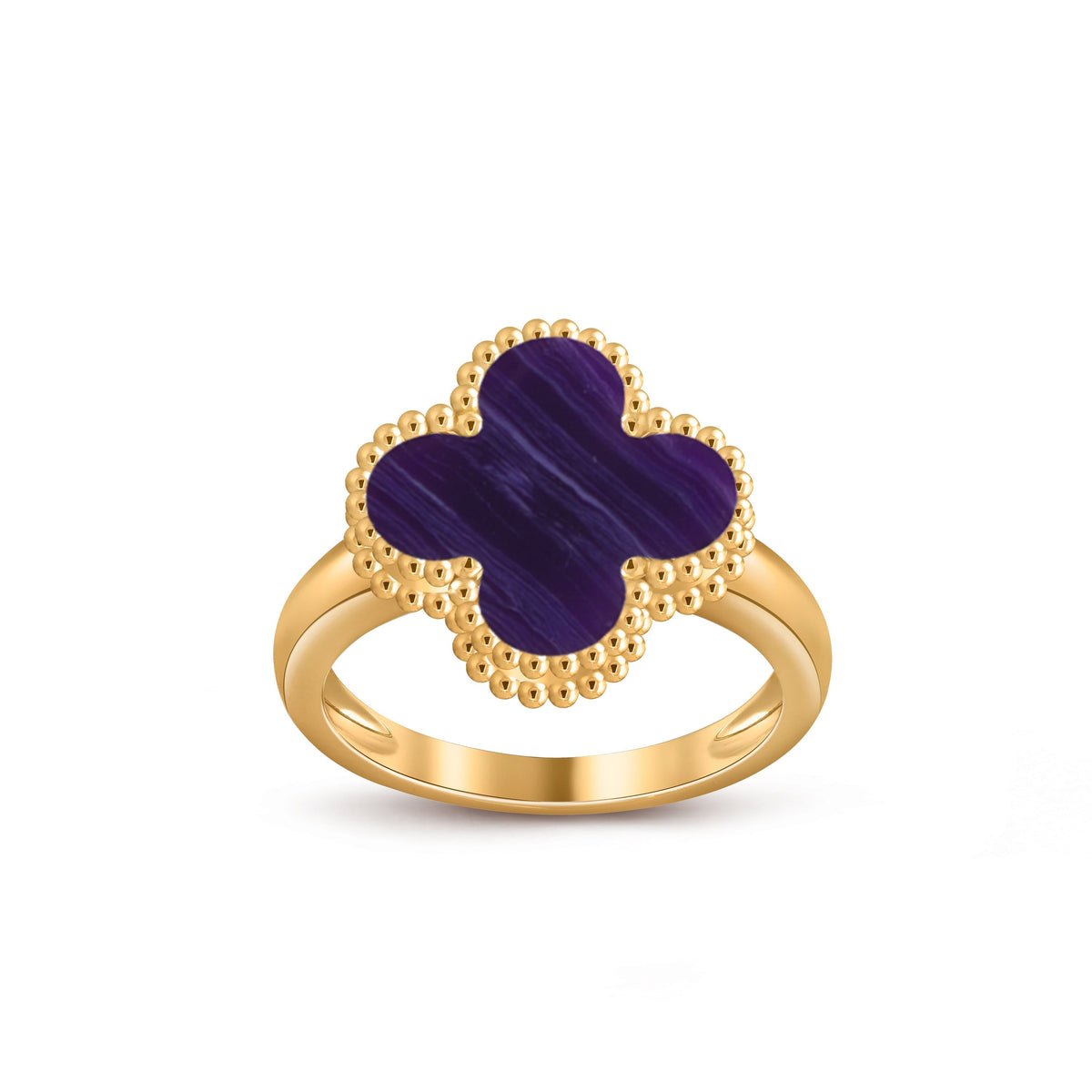 [ElanLuxe Jewelry]CLOVER RING GOLD COLLECTION