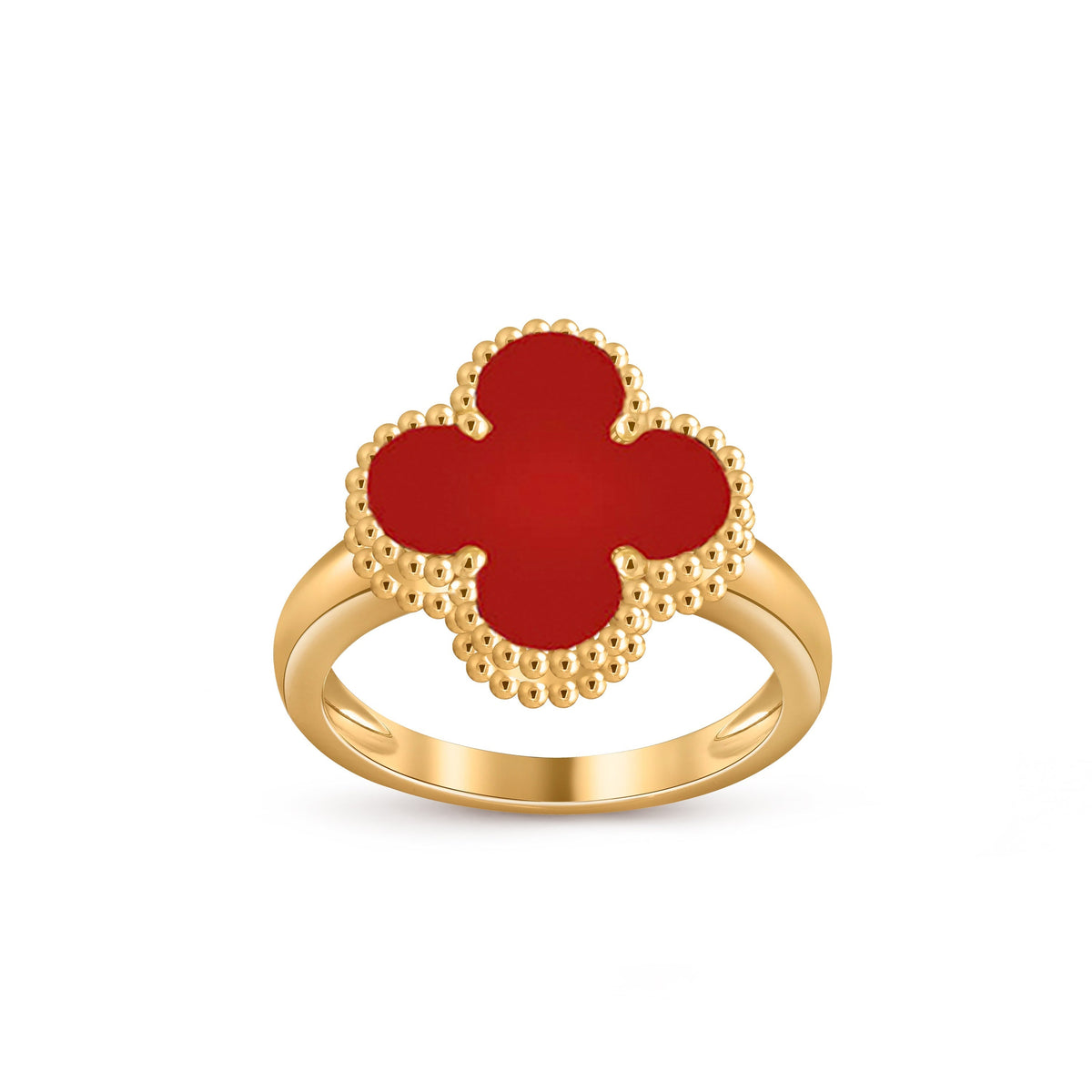 [ElanLuxe Jewelry]CLOVER RING GOLD COLLECTION